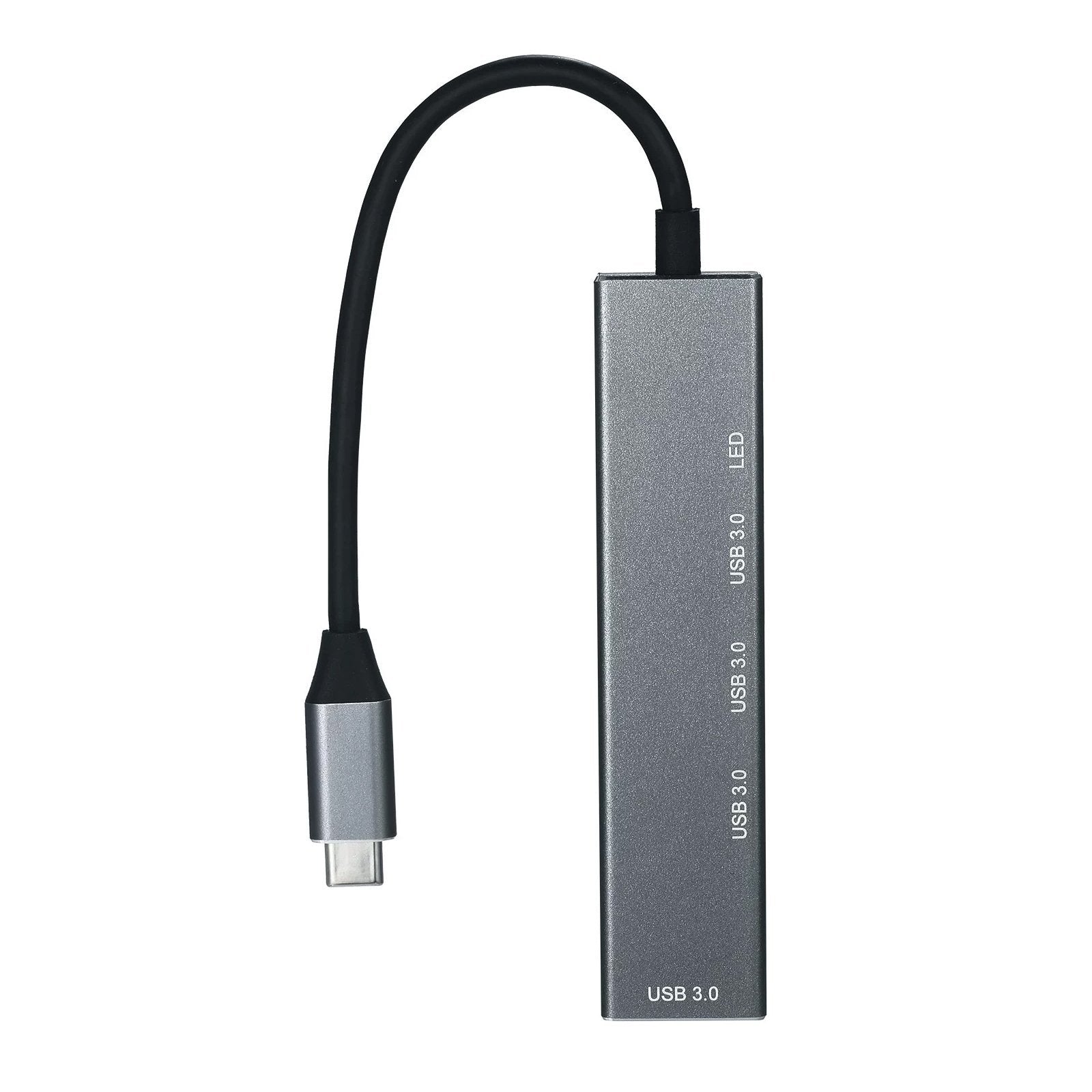 T304 4-in-1 Hub Type C to USB3.0*4 Intelligent USB Hub Multi-Port Adapter USB Hub - Tophatter Daily Deals